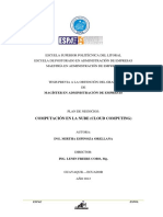 Plan de negocios para ofrecer servicios de computación en la nube para Pymes