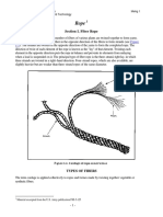 Section I. Fiber Rope