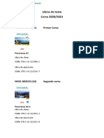Libros de Texto Curso 2020-21 PDF