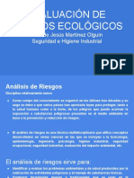 5.3 EVALUACIÓN DE RIESGOS ECOLÓGICOS Aldo de Jesús Martínez Olguín Seguridad e Higiene Industrial