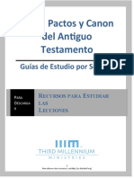 1a. Guías de Estudio Por Sección, Reino, Pactos y Canon Del AT