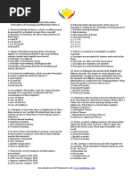 Sample LET Shading Answer Sheet | PDF