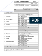 CCF 012 Shore - Based Contingency Plan