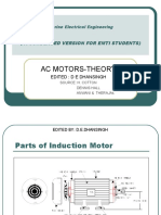 Ac Motors-Theory: (A Condensed Version For Emti Students)