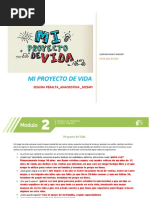 Módulo 2 G40 - Proyecto Integrador - Mi Proyecto de Vida | PDF ...