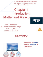 Matter and Measurement: Theodore L. Brown H. Eugene Lemay, Jr. and Bruce E. Bursten