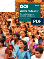 Women and Power: Overcoming Barriers To Leadership and Influence