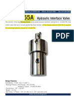 HLR 7955A: Hydraulic Interface Valve