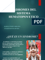 Sindromes Del Sistema Hematopoyetico