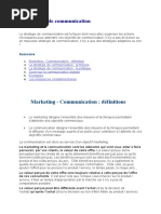 6- La stratégie de communication