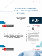 Tema 4 Cuidado de La Salud Mental en Personas Diagnosticadas Con COVID-19 Según Nivel de Gravedad