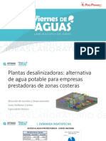 Plantas Desalinizadoras - Alternativa de Agua Potable para Eps de Zonas Costeras