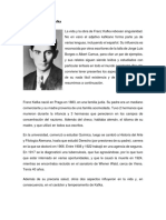 Biografía de Franz Kafka