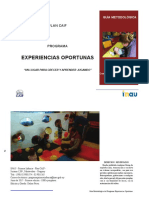 GUIA METODOLOGICA DEL PROGRAMA EXPERIENCIAS OPORTUNAS Abril de 2017CMYK 6 1