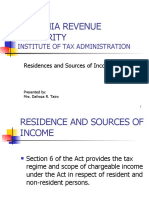 S1-Residence and Sources of Income
