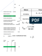 Calculo Caudal Diseno