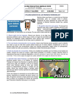 GUIA 9 2p 10°1 LOS 5 PILARES BÁSICOS DE LAS FINANZAS 