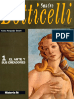 El Arte y Sus Creadores 01 Sandro Botticelli Historia 16 1993 PDF