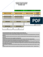 Calendario Examenes IIP - 2020