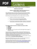 Download Portfolio Review Requirements for submitting the portfolio for Denver Botanic Gardens Botanical Art and Illustration Program by Mervi Hjelmroos-Koski SN47114066 doc pdf