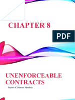 Unenforceable Contracts