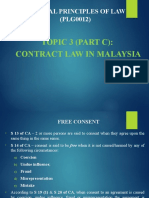 PLG0012 - Topic 3 - (Contract) (Part C)