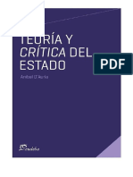 Dauria Anibal - Teoria Y Critica Del Estado