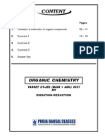 Xii Org Sheet Oxidation-Reduction PDF