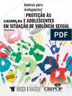 Referências Técnicas para Atuação de Psicólogasos Na Rede de Proteção Às Crianças e Adolescentes em Situação de Violência Sexual PDF