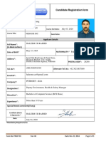 PNGIT - NEBOSH Registration Form PDF