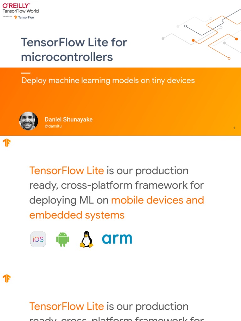 Tensorflow Lite For Microcontrollers: Deploy Machine Learning Models On ...