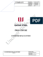 Procedure: Qatar Steel Company Q.S.C