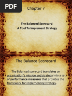 The Balanced Scorecard: A Tool To Implement Strategy