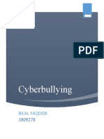 Cyberbullying Bilal Yaqoob