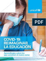 Unicef Educa COVID 19 Reimaginar Educacion PDF