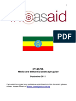 Ethiopia Media and Telecoms Landscape Guide: September 2011