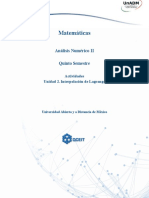 Interpolación de Lagrange polinomios mínimo grado datos