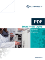 Smart Freeze Drying: Basic Principles, Optimum Procedures and Applications