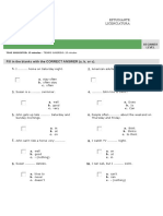 Estudiante: Licenciatura: Campus Tetela: Fill in The Blanks With The CORRECT ANSWER (A, B, or C)