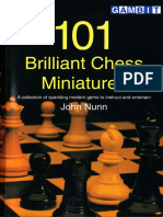 101 Brilliant Chess Miniatures- JOHN NUNN