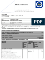 Situatie Comisioane