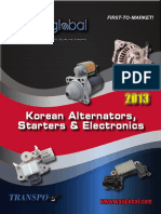 WAI Štartér Alternátor A Diely 2013 Made in Korea PDF