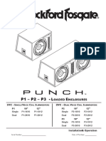 P1 - P2 - P3 - L: Oaded Nclosures