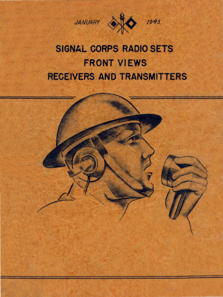Signal Corps Radio Set Overview | PDF | Signal Corps (United States ...