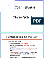 MKT201 - Week 6: The Self (Ch. 5)