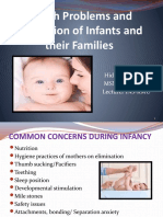 KMU Health Problems and Promotion of Infants and Their Families