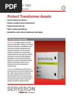 Protect Transformer Assets: Serveron TM3