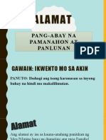 5.YUNIT 1.alamat - Pang-abayPanlunanPamanahon