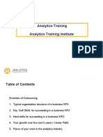 Analytics Training Analytics Training Institute