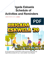 2020 Brigada Eskwela Theme
